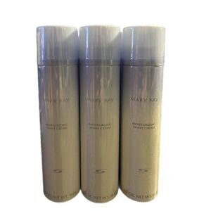6 PC LOT Mary Kay MOISTURIZING SHAVE CREAM 6.5 oz Net Wt each NEW/SEALED